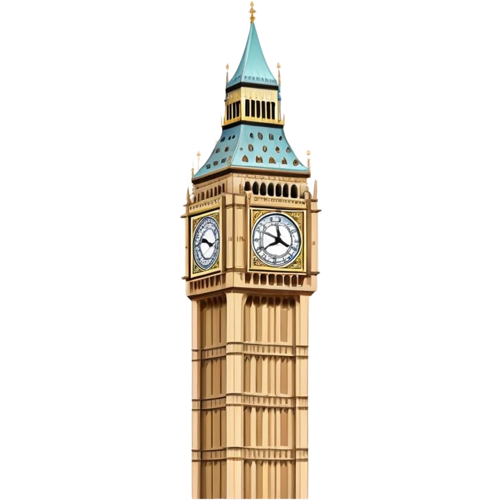 
pastel bigben emoji