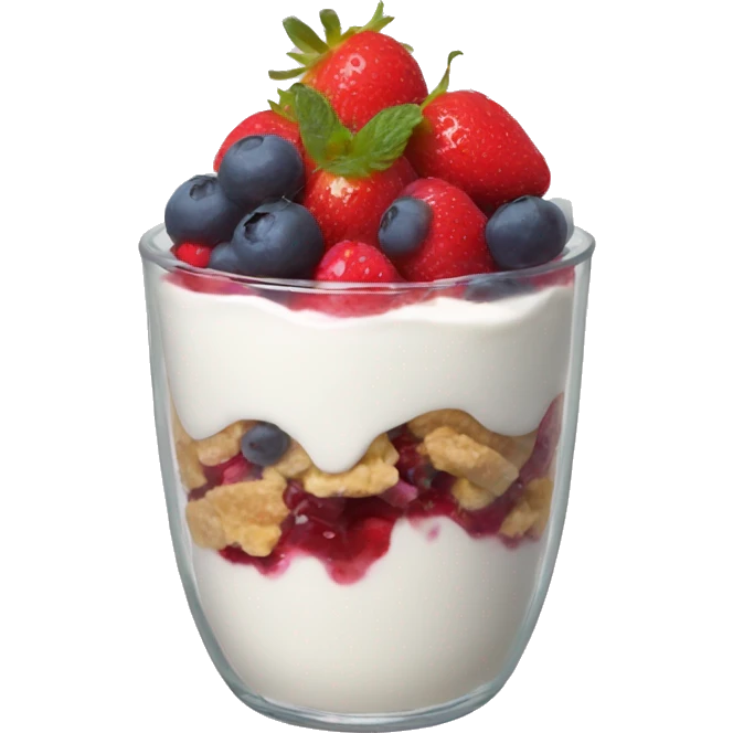 Yogurt parfait  emoji