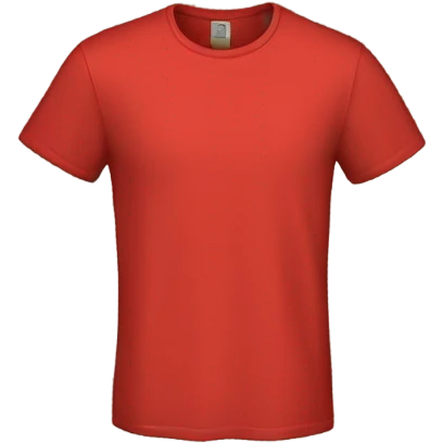 red tshirt  emoji