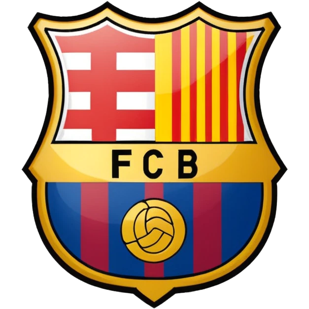 Escudo del FC Barcelona  emoji