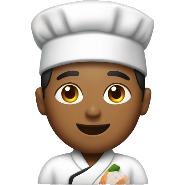 sushi chef emoji