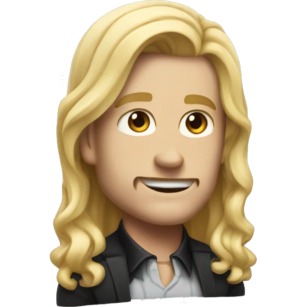 A guy with big muscles that looks like jack ripper with a girl with long blonde hair  emoji