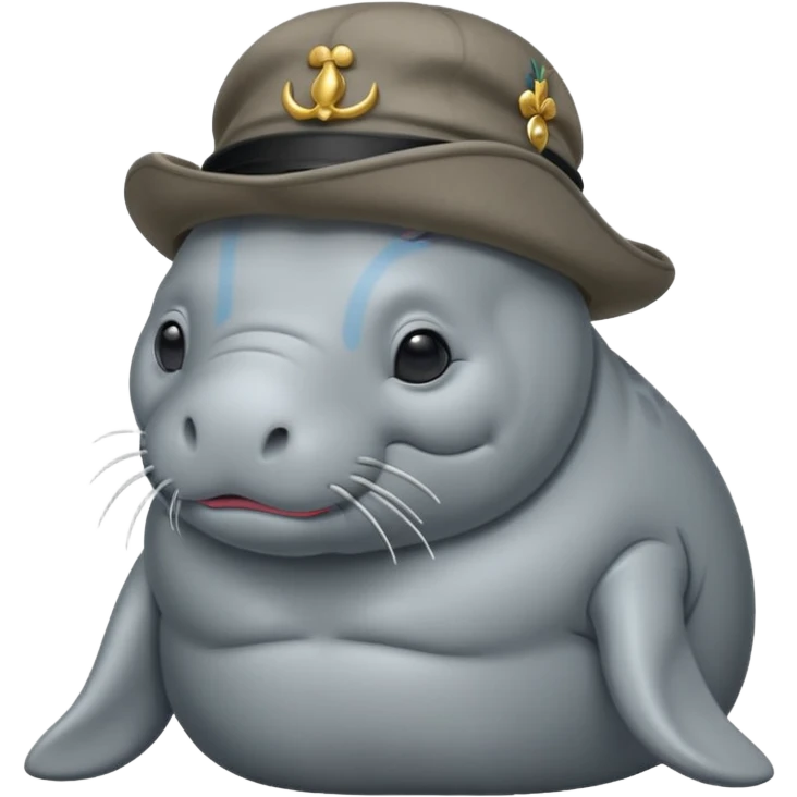 Manatee napolean emoji