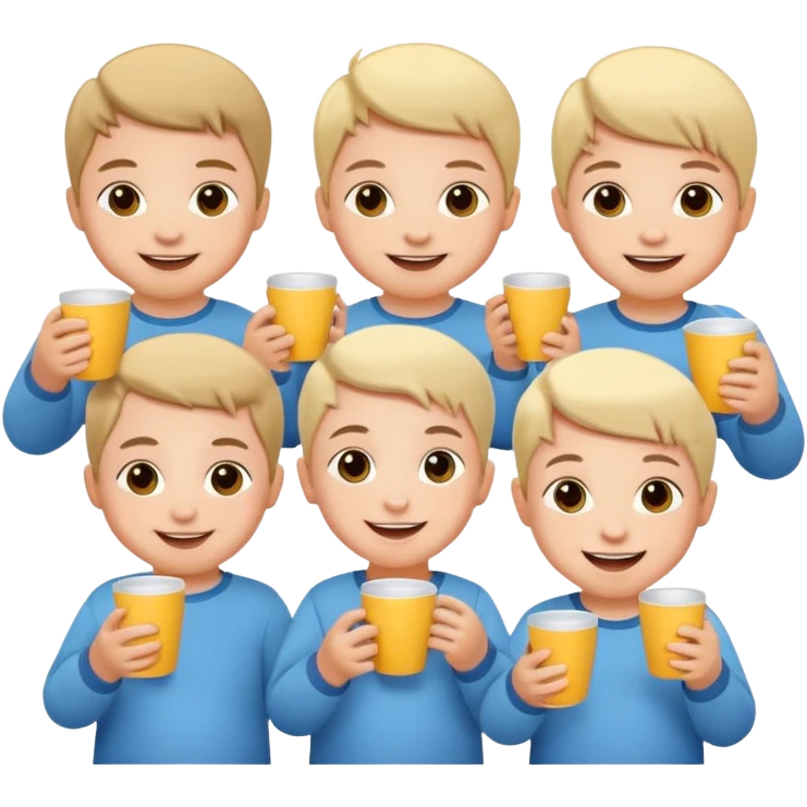 BabieHolding Cups emoji