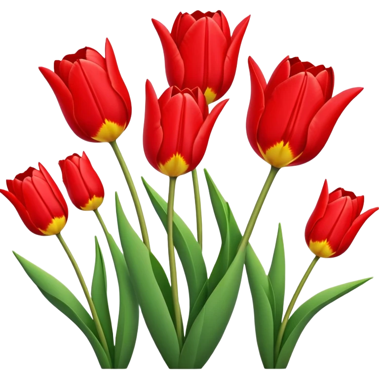 Tulips  emoji