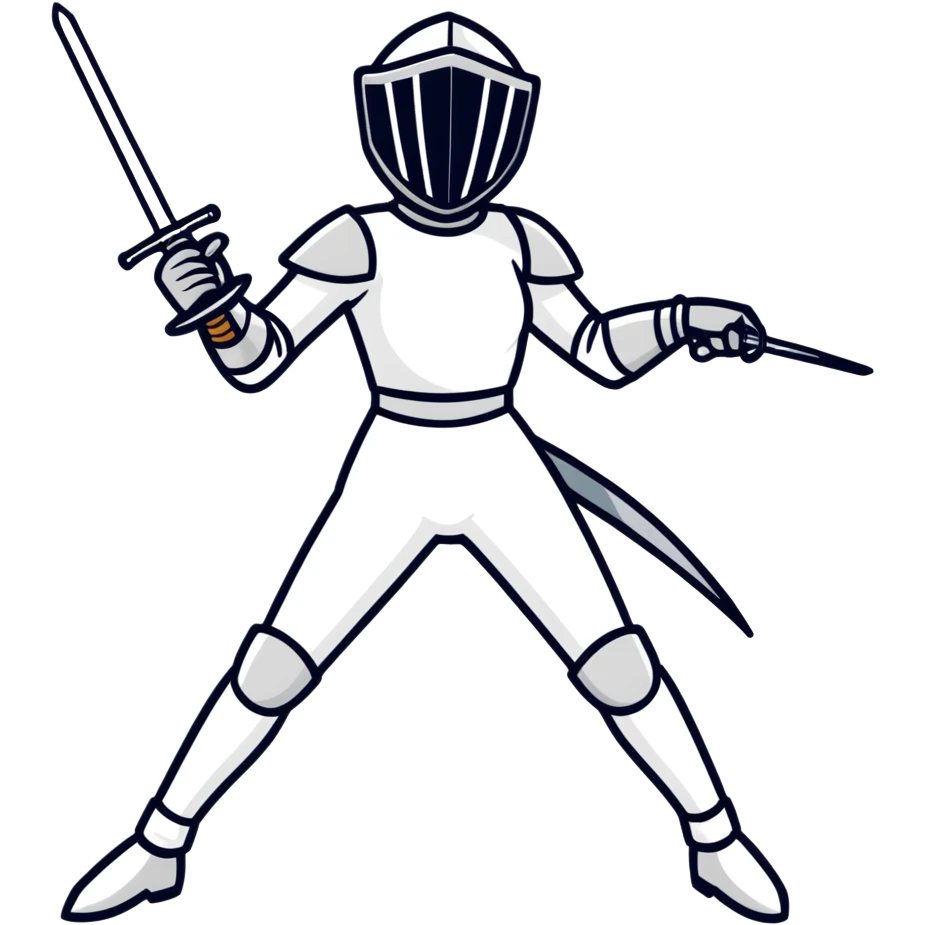 Falcon female fencer  emoji