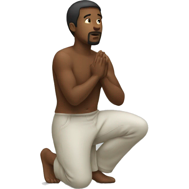 Kneeling  emoji