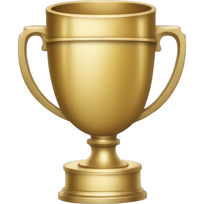 blueprint of trophy emoji