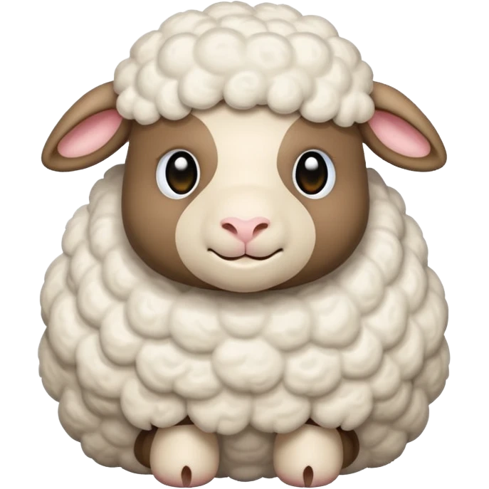 stuffed lamb jellycat emoji
