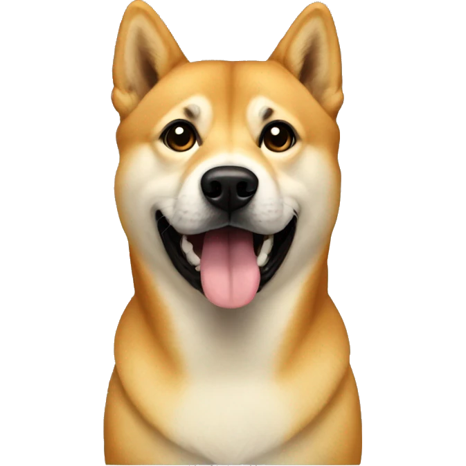 A doge emoji