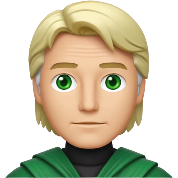 Lloyd garmadon from  LEGO Ninjago if he was humanized, emoji style emoji