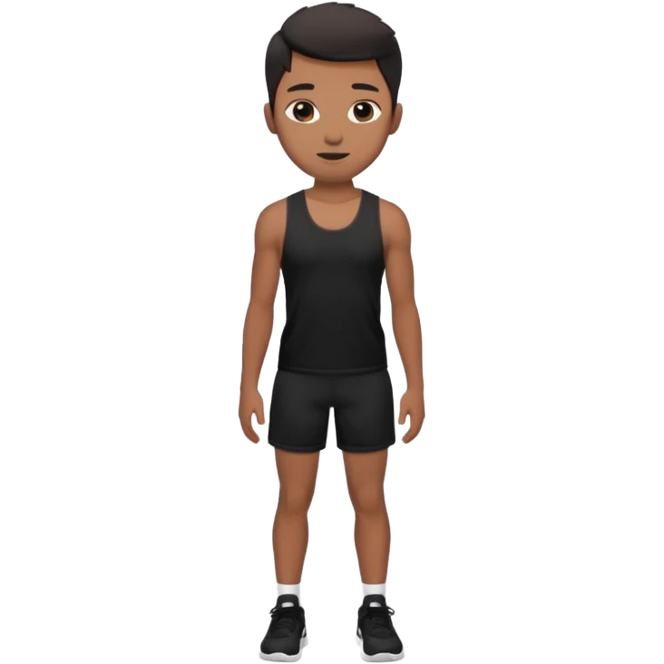 tank top and shorts emoji emoji