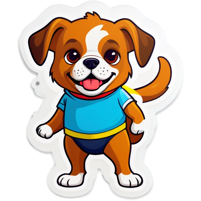 Dog wearing underwear  emoji