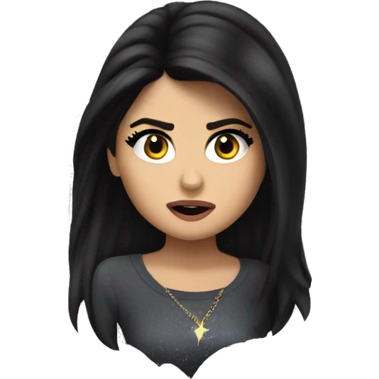 Selena Gomez shooked emoji