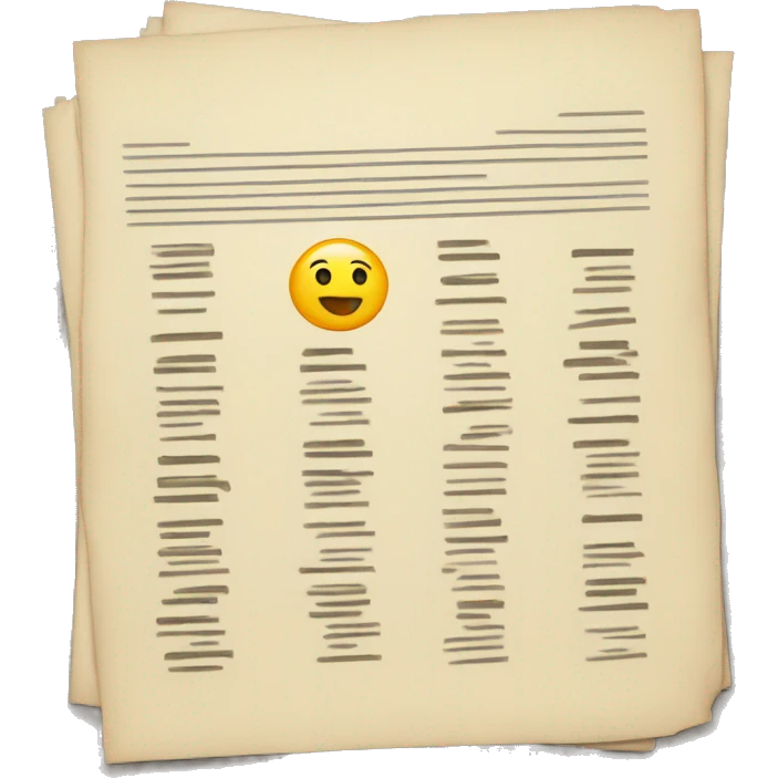 documents emoji