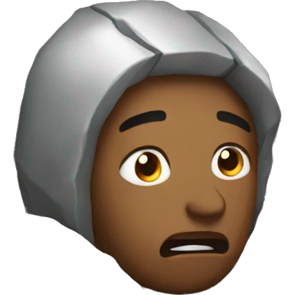 a cave filled with anguish emoji