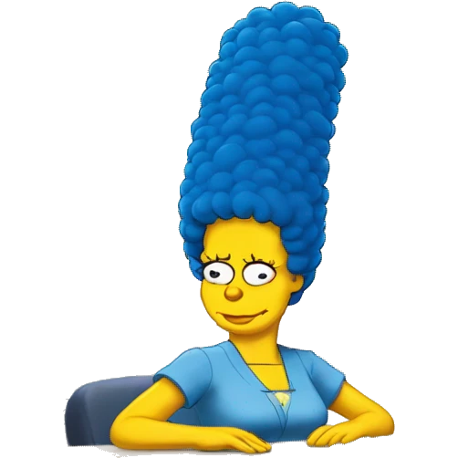 Marge simpson emoji