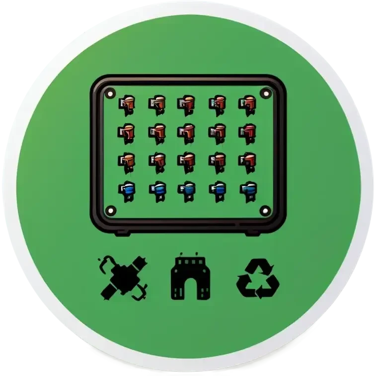 recycling electric materials emoji