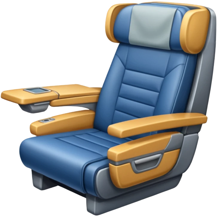 first class plane seat emoji