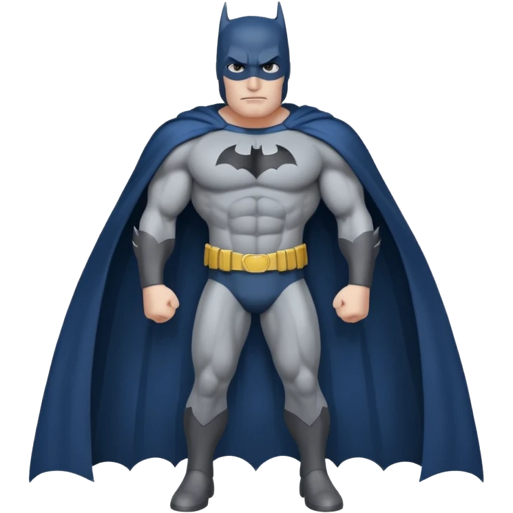 Batman with full costume  emoji