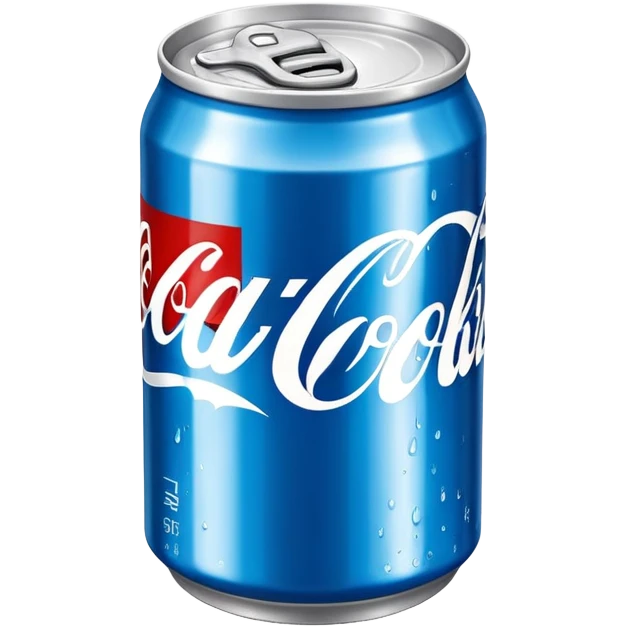 blue can coke emoji