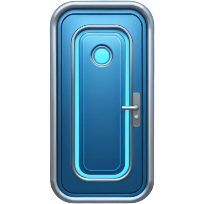 futuristic sci-fi door emoji