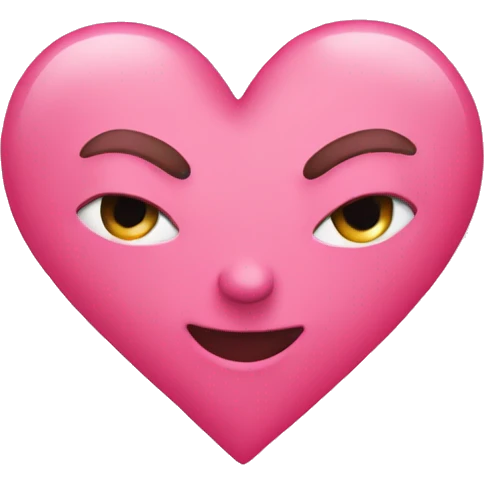 Cuore rosa emoji