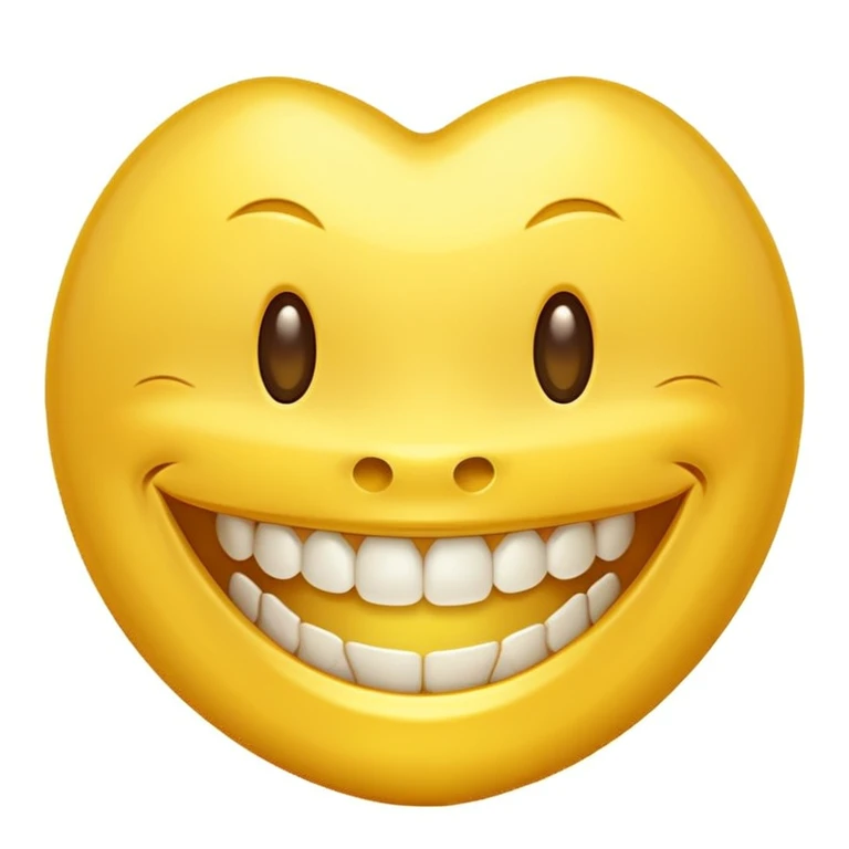 Gold teeth emoji