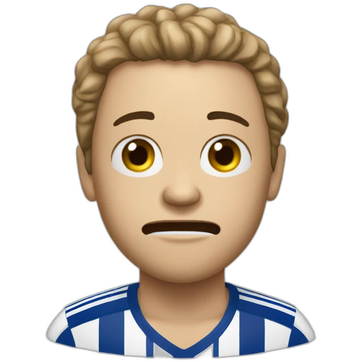 A Fan of the Hamburger SV crying emoji