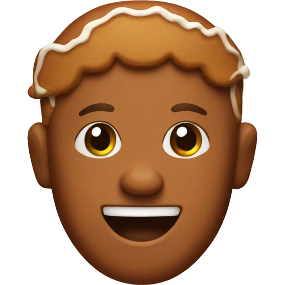 Gingerbread emoji
