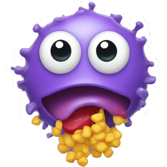 Covid germ emoji