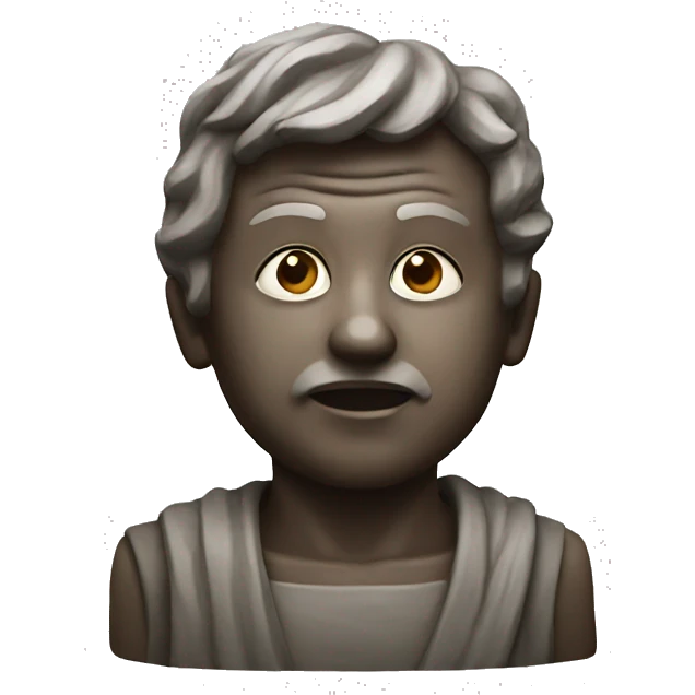 Sculpture emoji