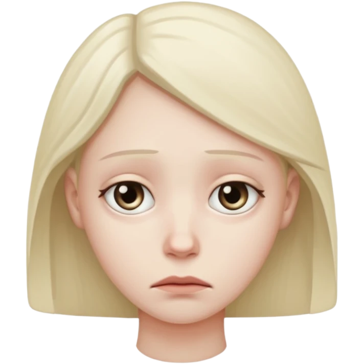 A suicidal person emoji