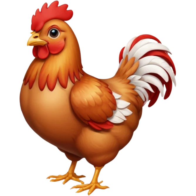 chicken emoji
