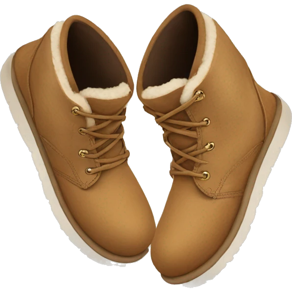Ugg shoes emoji