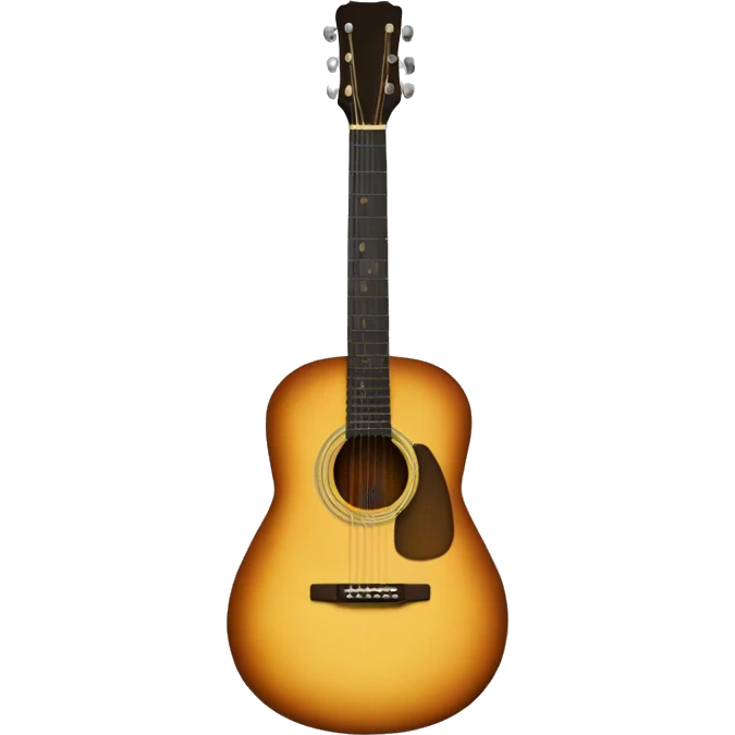 acoustic guitar  emoji