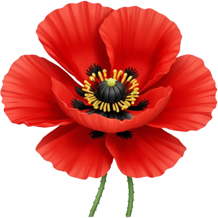 Poppy emoji