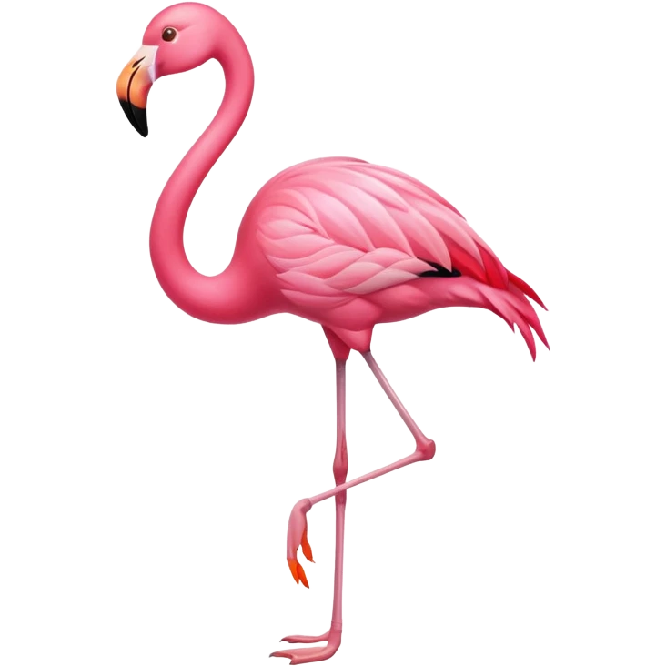 Une flamme rose emoji