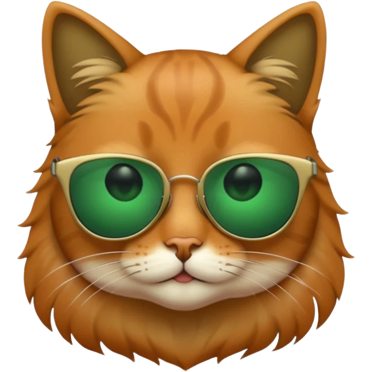 Cat wearing sunglasses emoji