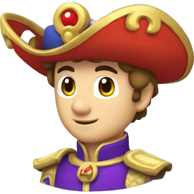 Prince Florian from Super Mario emoji