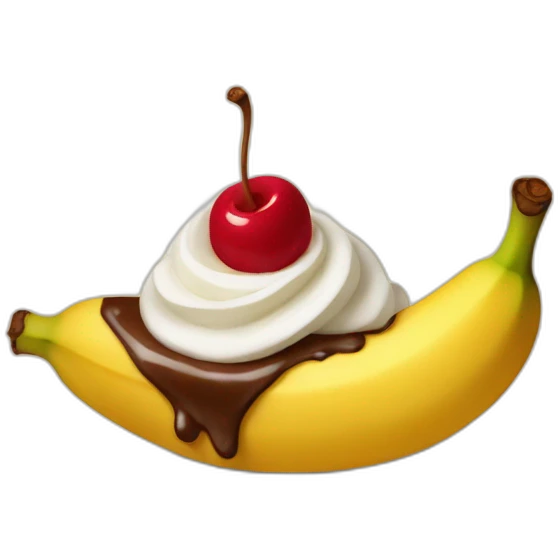 Bandana banana split  emoji