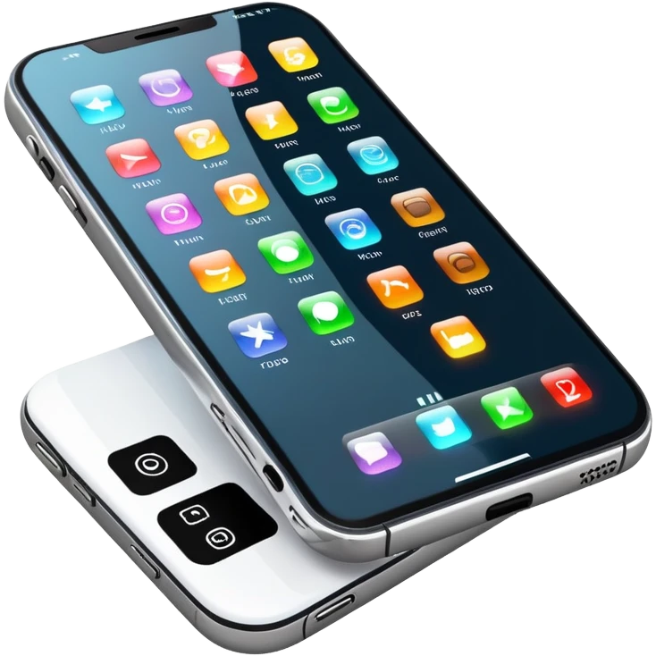 Hyper Futuristic phone emoji
