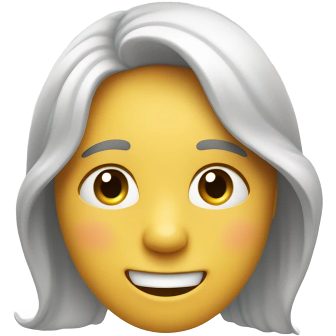 Happy person crying  emoji
