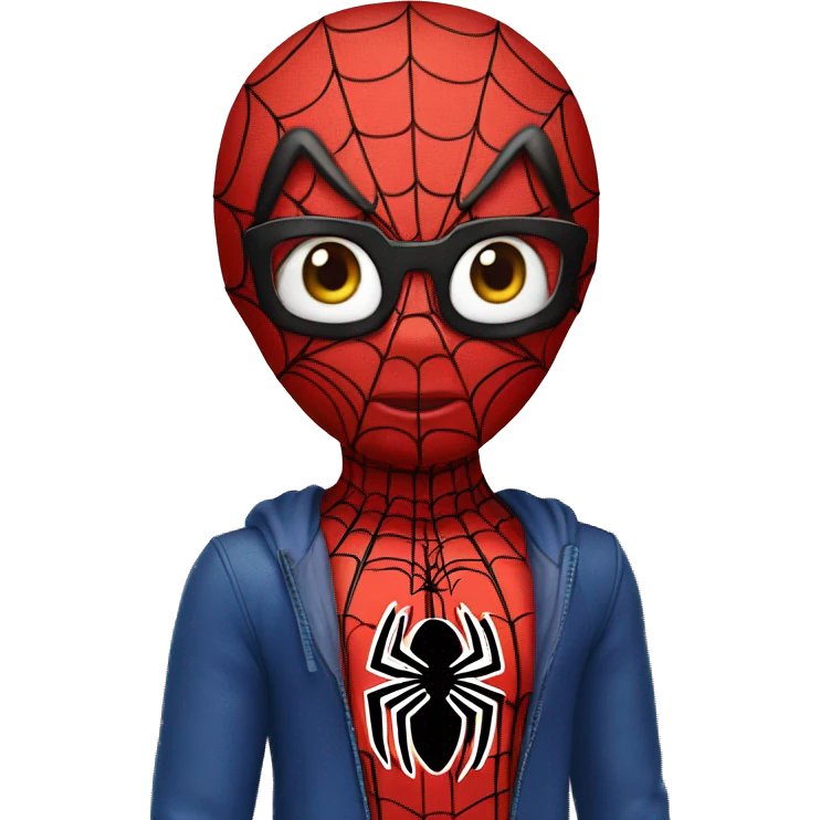 Spider man hello kitty emoji