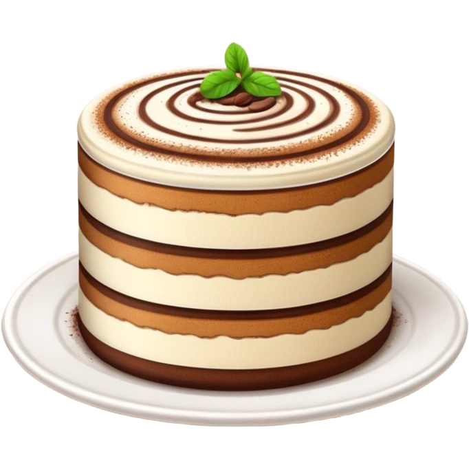 Tiramisu emoji
