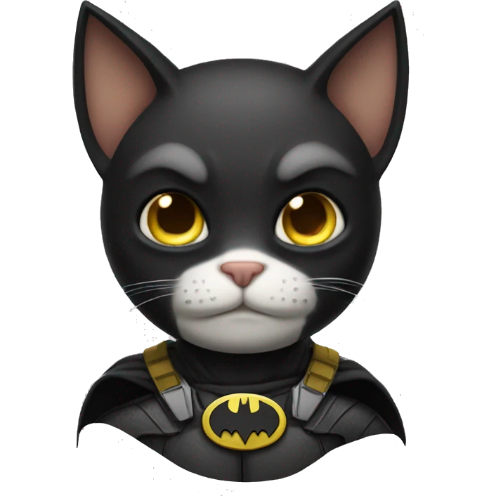 Batman cat emoji