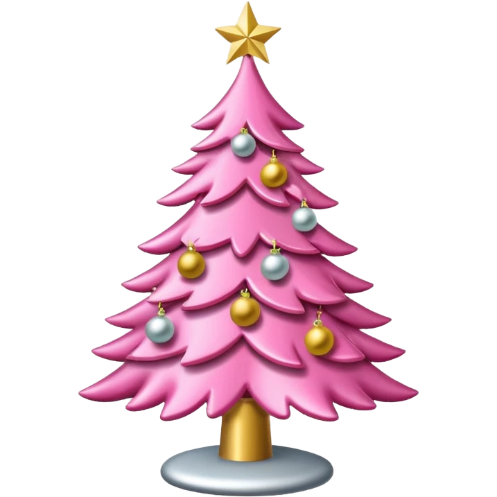 Natale rosa emoji