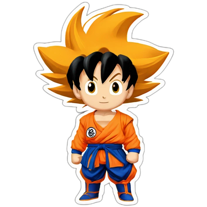 son goku with tail emoji