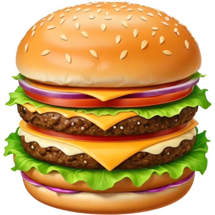 Hamburger emoji
