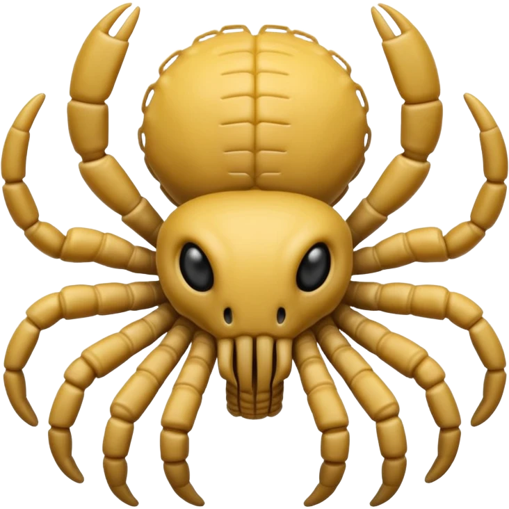 grey Baby Facehugger emoji